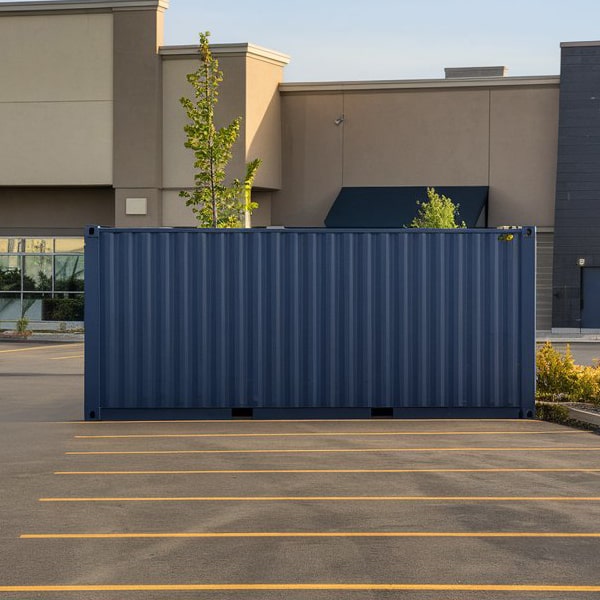 our commercial storage containers are ideal for temporary storage needs during renovations or relocations